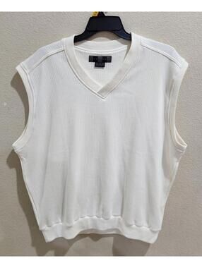 Vintage Y2K Nike Golf Performance V-neck sweater vest Men’s Size 2XL XXL COTTON